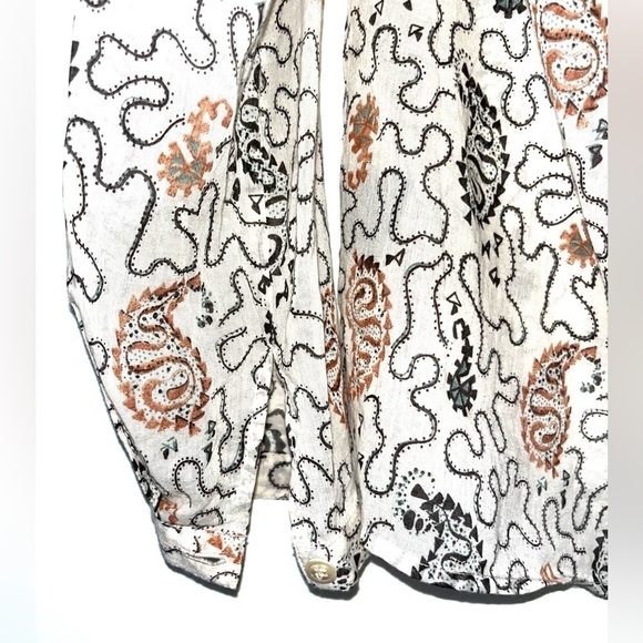 ISABEL MARANT ETOILE Beige Maria Shirt Size 34/XS - Picture 10 of 12